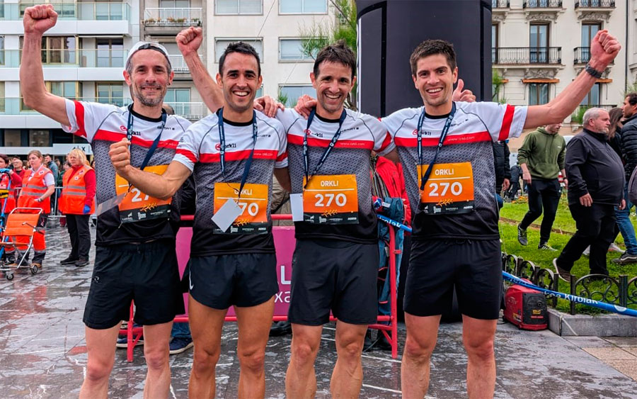 ORKLI team triumphs in the Business Race in Donosti 2024